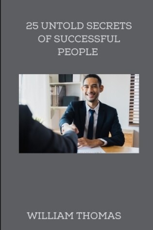 Cover of 25 untold secrets of successful people
