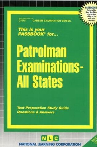 Cover of Patrolman Examinations -All States