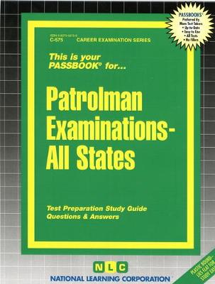 Book cover for Patrolman Examinations -All States