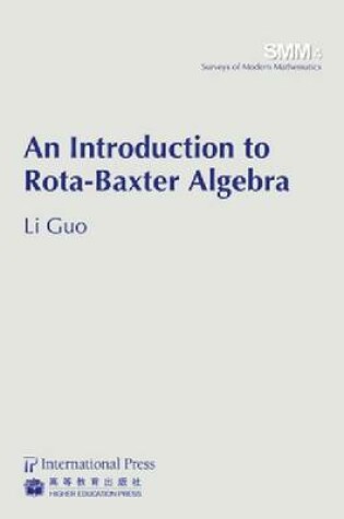 Cover of An Introduction to Rota-Baxter Algebra