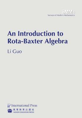 Book cover for An Introduction to Rota-Baxter Algebra