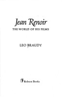 Book cover for Jean Renoir