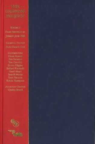 Cover of The Griffith Project, Volume 2