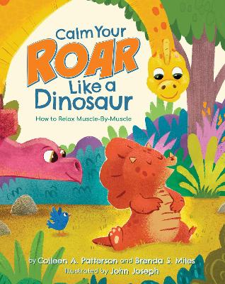 Book cover for Calm Your Roar Like a Dinosaur