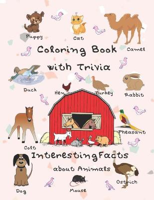 Book cover for Coloring Book with Trivia