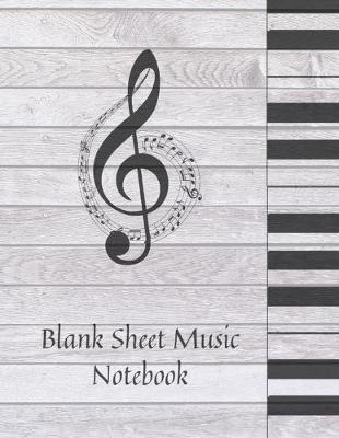 Cover of Blank Sheet Music Notebook