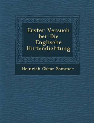 Book cover for Erster Versuch Ber Die Englische Hirtendichtung