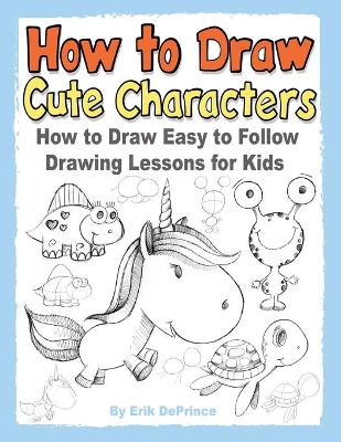 Book cover for How to Draw Cute Characters