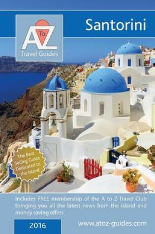 Cover of A to Z Guide to Santorini 2016