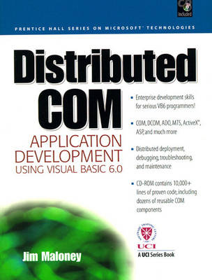 Book cover for Distributed COM Application Development Using Visual Basic 6.0