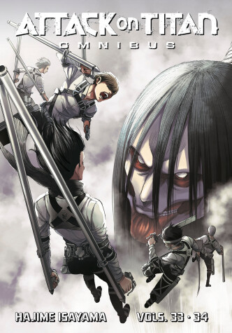 Cover of Attack on Titan Omnibus 12 (Vol. 33-34)