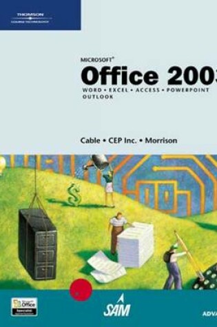 Cover of Microsoft Office 2003, Advanced Course