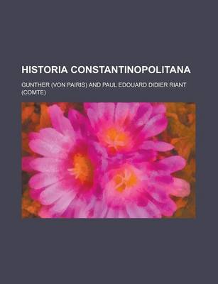 Book cover for Historia Constantinopolitana