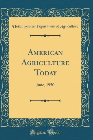 Cover of American Agriculture Today