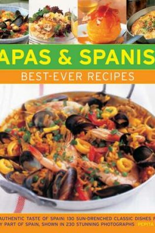 Cover of Tapas & Spanish Best-Ever Recipes
