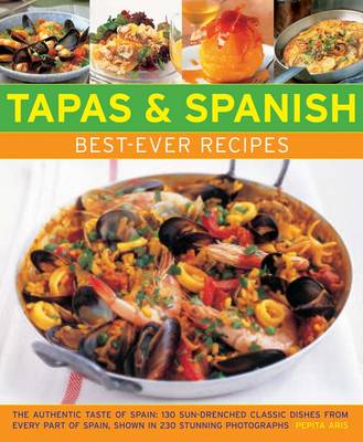 Book cover for Tapas & Spanish Best-Ever Recipes