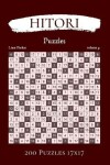 Book cover for Hitori Puzzles - 200 Puzzles 17x17 vol.9