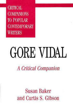 Book cover for Gore Vidal