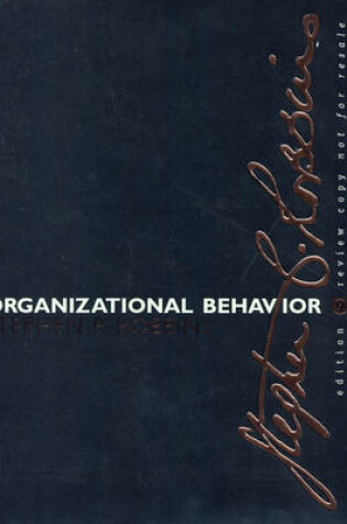 Cover of Organizational Behavior-E-Business Updated Edition