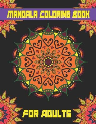 Book cover for Mandala Coloring Book for Adults