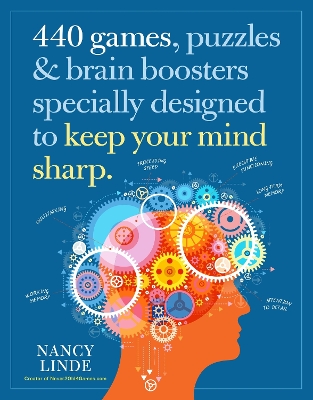 Book cover for 440 Games, Puzzles & Brain Boosters Specially Designed to Keep Your Mind Sharp