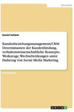 Cover of Kundenbeziehungsmanagement/CRM