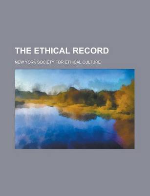 Book cover for The Ethical Record