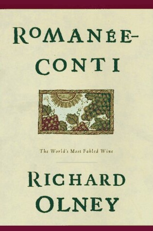 Cover of Romanee Conti