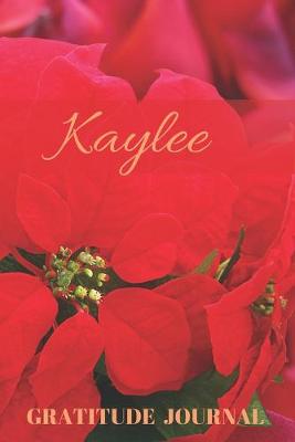 Book cover for Kaylee Gratitude Journal