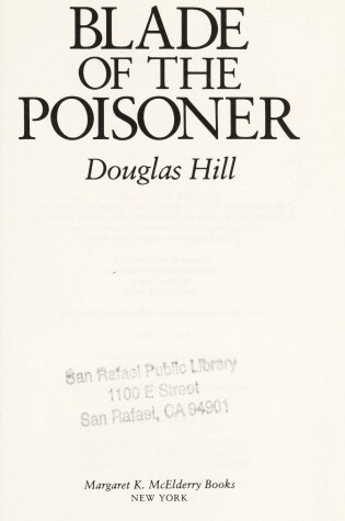 Cover of Blade of the Poisoner