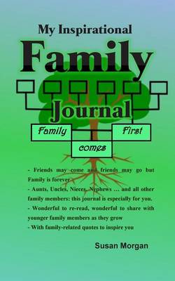 Book cover for My Inspirational Family Journal