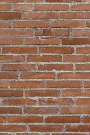 Cover of Journal Brick Wall Mason Masonry Bricklayer