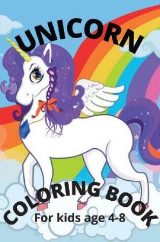 Cover of Unicorn coloring book