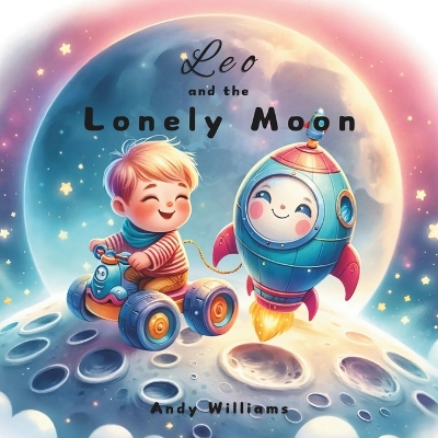 Book cover for Leo and the Lonely Moon
