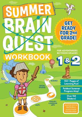 Book cover for Summer Brain Quest: Between Grades 1 & 2