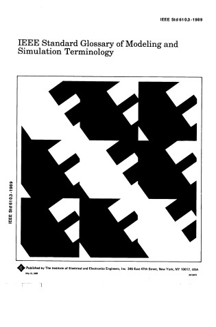 Cover of IEEE Standard Glossary of Modeling and Simulation Terminology (Ansi)