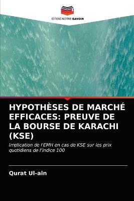 Book cover for Hypothèses de Marché Efficaces