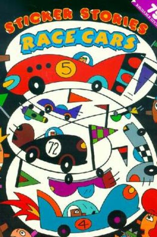 Cover of Sticker Stories: Race Cars