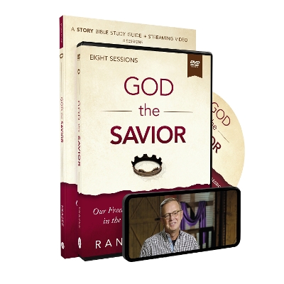Book cover for God the Savior Study Guide with DVD
