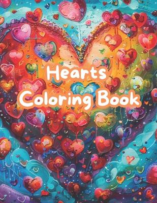 Book cover for Hearts Coloring Book