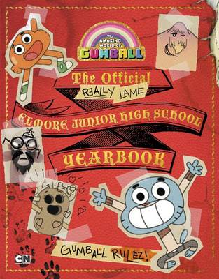 Book cover for The Official Elmore Junior High School Yearbook