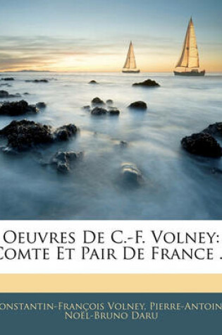 Cover of Oeuvres de C.-F. Volney