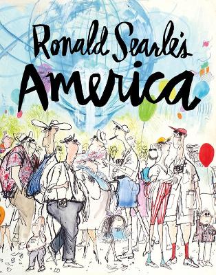 Book cover for Ronald Searle's America