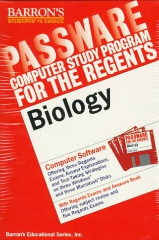 Cover of Biology - Regents Passware Computer Study Program