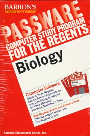 Book cover for Biology - Regents Passware Computer Study Program