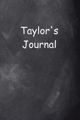 Cover of Taylor Personalized Name Journal Custom Name Gift Idea Taylor