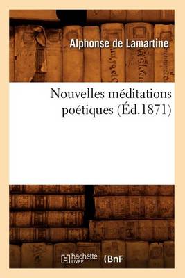 Cover of Nouvelles Meditations Poetiques (Ed.1871)