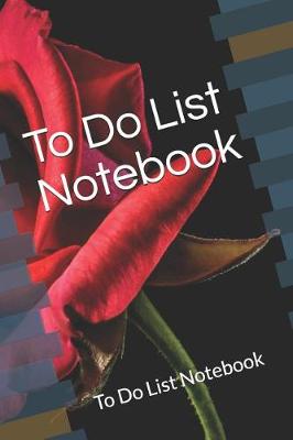 Book cover for To Do List Notebook