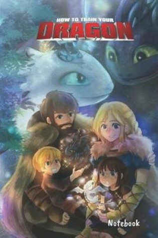 Cover of How to train your Dragon Notebook