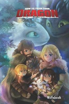 Book cover for How to train your Dragon Notebook